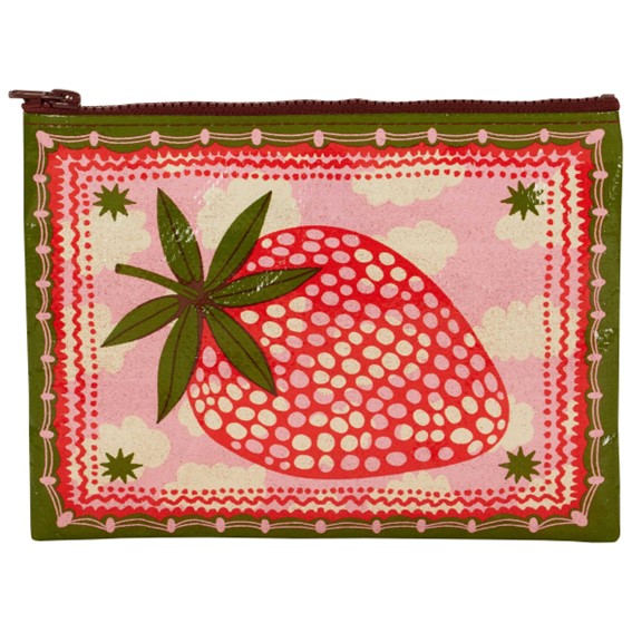 Zipper Pouch - Strawberry Clouds