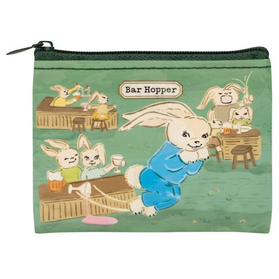 Blue Q Coin Purse - Bar Hopper