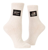 Blue Q Tag Socks - Kitten In A Basket Large/Extra-Large