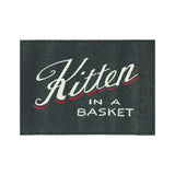 Blue Q Tag Socks - Kitten In A Basket Large/Extra-Large