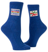 Blue Q Tag Socks - Multitaskmaster Small/Medium