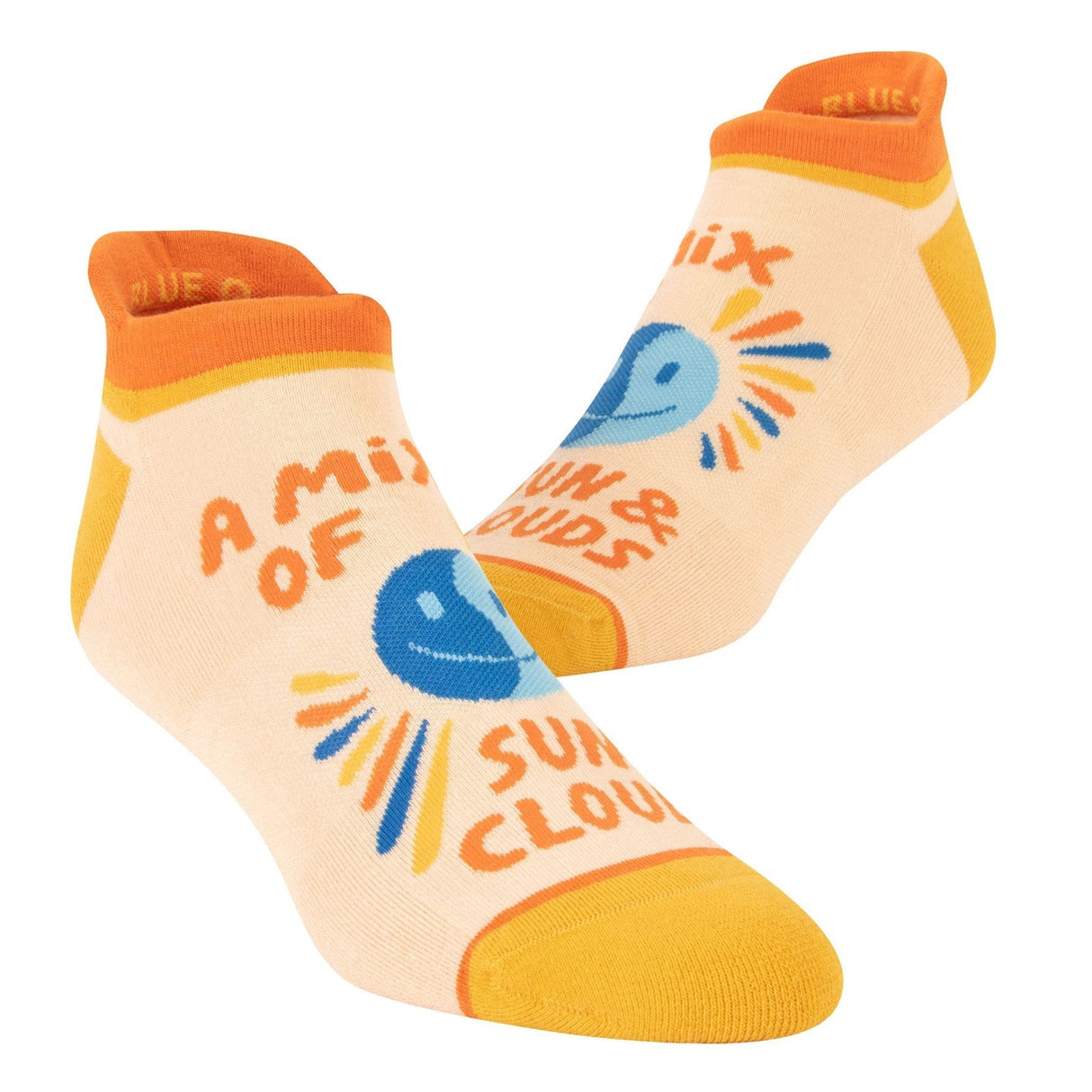Sneaker Socks - Sun & Clouds S/M