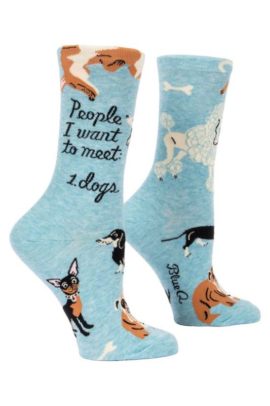 Blue Q Socks - People to Meet: Dogs