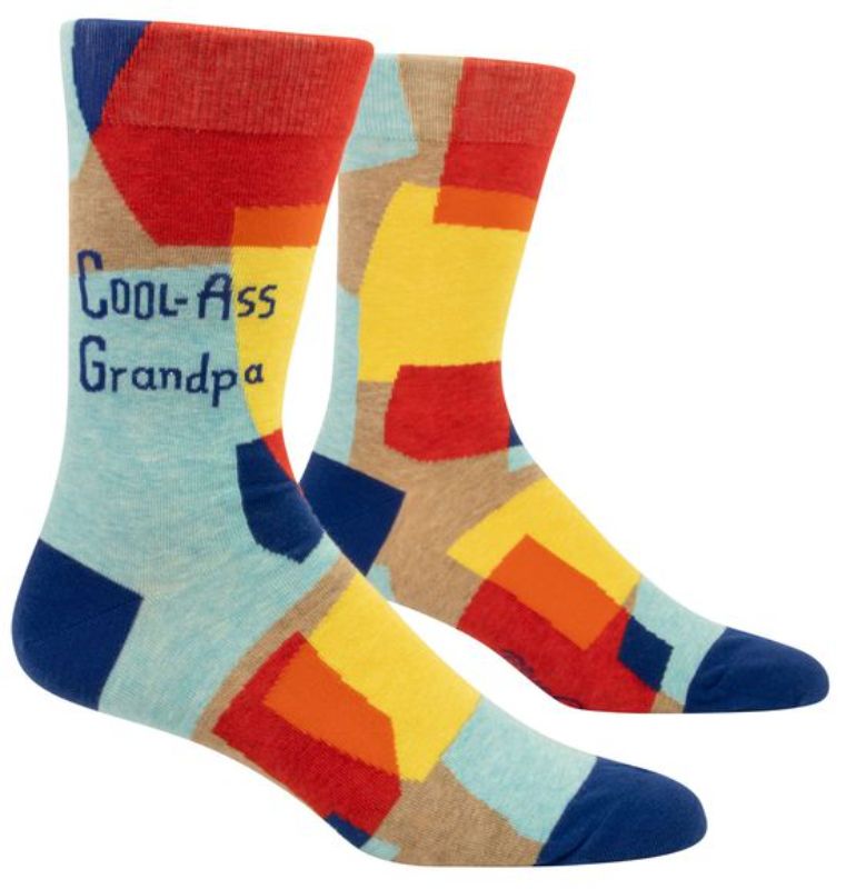 Blue Q Men's Socks - Cool-Ass Grandpa