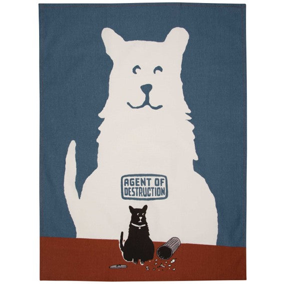 Dish Towels - Agent Of Destruction
