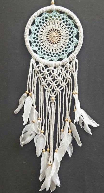 Dreamcatcher - White Crochet 17cm (Set of 2)