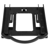 5-pack tool-less mounting brackets for 2.5" SSD/HDD installation in 3.5" drive bays, promoting easy and efficient upgrades.