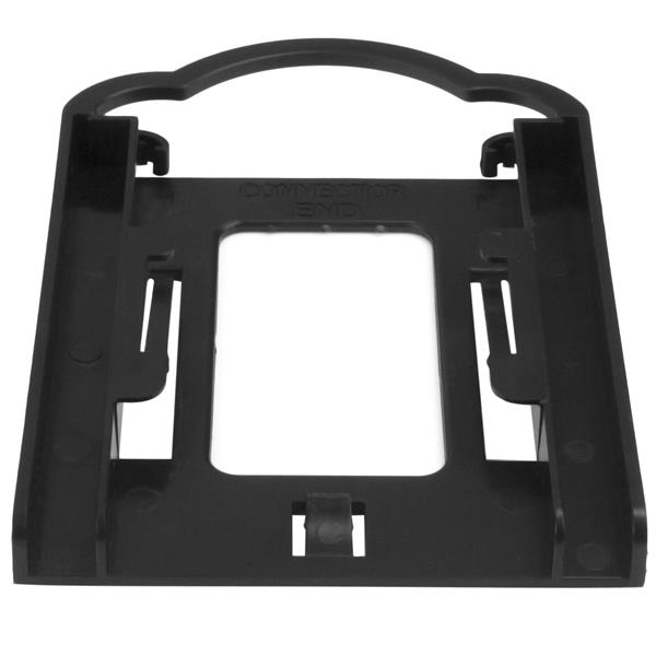 5-pack tool-less mounting brackets for easily installing 2.5" SSDs/HDDs into 3.5" drive bays without tools.