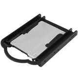 5-pack of tool-less mounting brackets for easy installation of 2.5" SSDs/HDDs into 3.5" drive bays in PCs and servers.