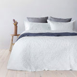 Queen / King Botanica Coverlet Set White- Bambury