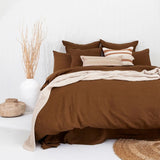 Double Duvet Cover - Quilt / Set - Bambury Linen (Hazel)