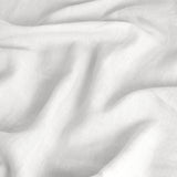 Queen Bed Linen Quilt / Duvet Cover Set White - BAMBURY