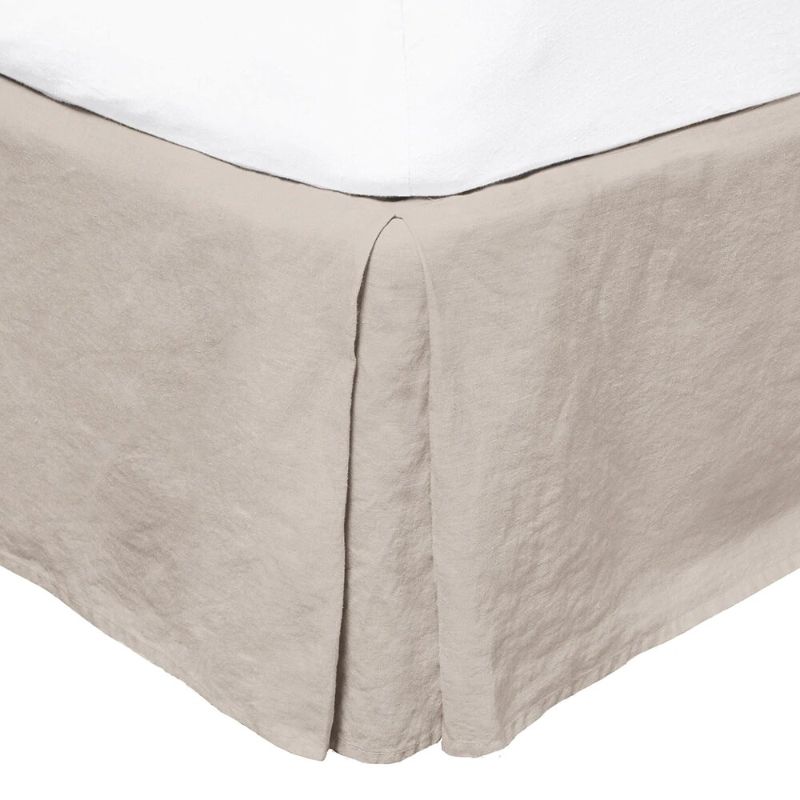 Valance - Bambury Linen King (Pebble)
