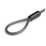 Laptop Cable Lock Expansion Loop - Secure Multiple Devices with K-Slot Lock - 6" / 15 cm