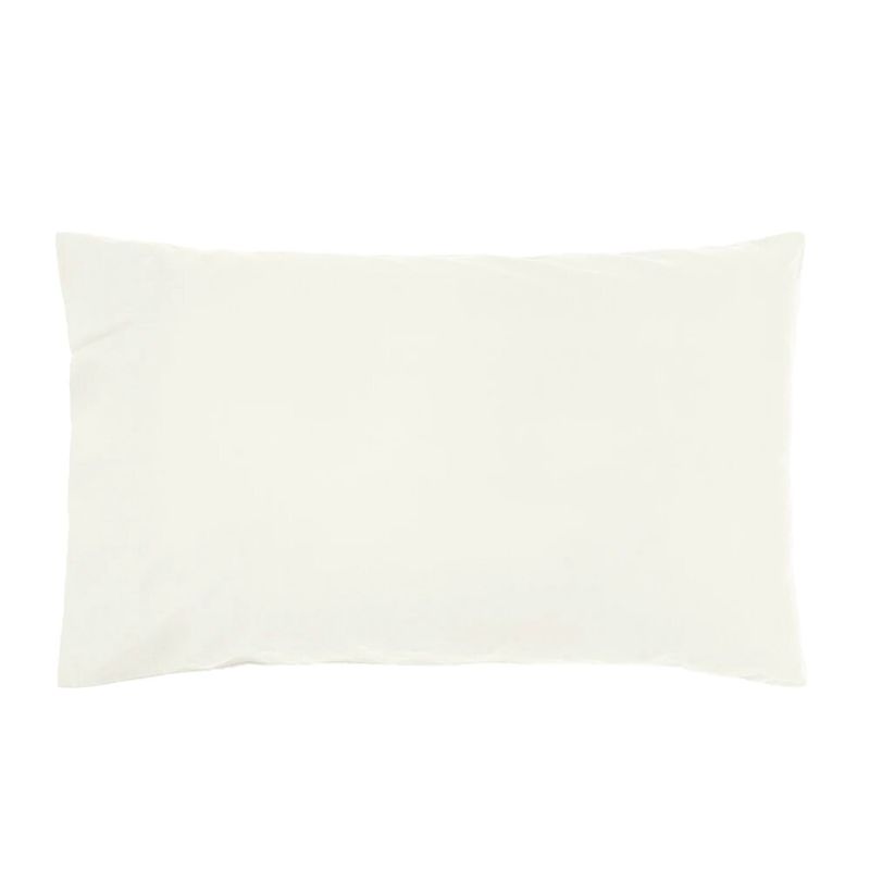 Double Duvet Cover - Quilt / Set - Bambury Temple Organic Cotton (Ivory)