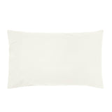 Single Temple Organic Cotton Quilt / Duvet Cover Set Ivory- Bambury
