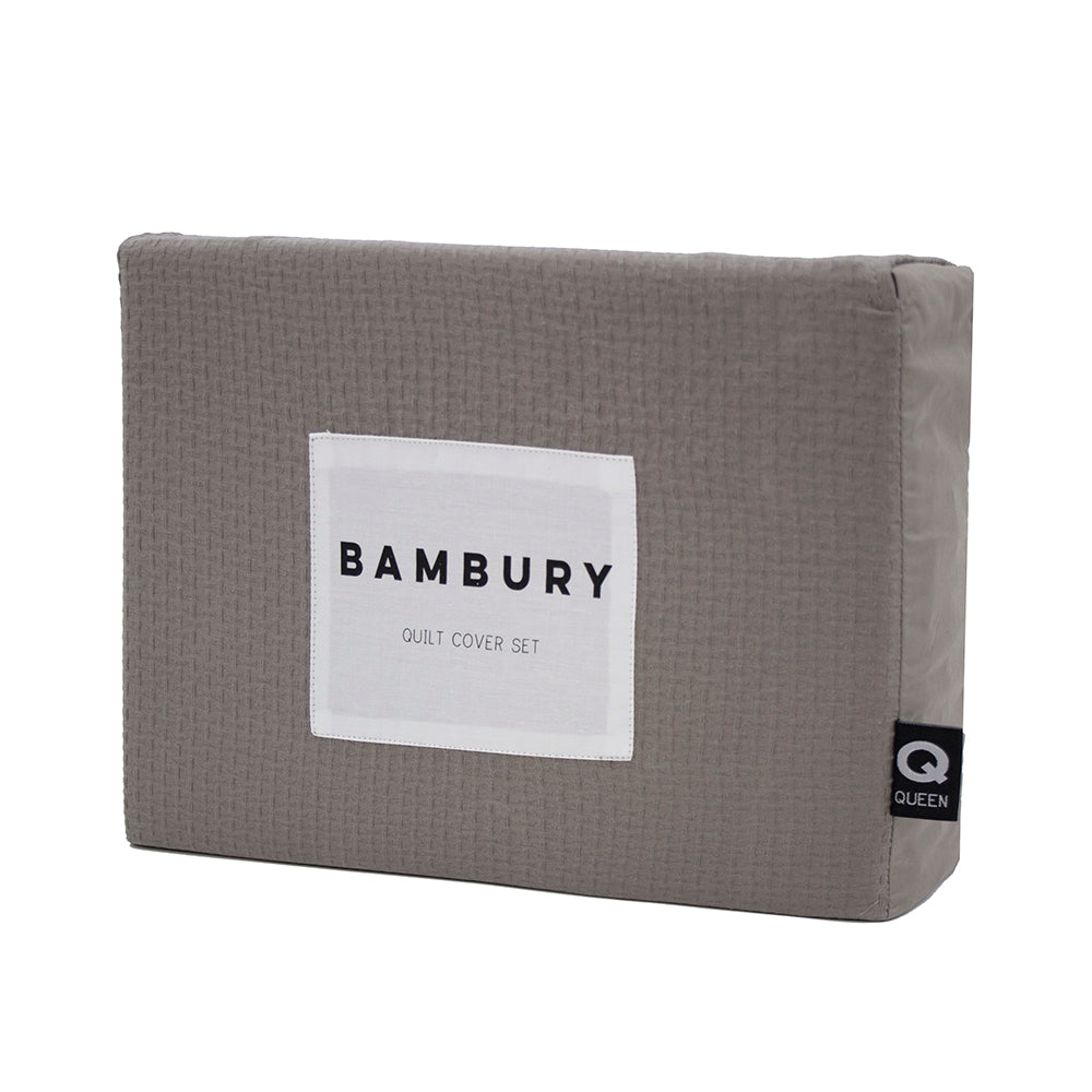 Queen Quilt / Duvet Cover Set Boyd- Bambury