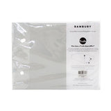 Fitted Sheet - Bambury Tru Fit Double (Silver)