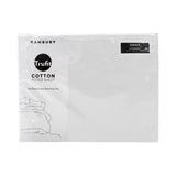 Fitted Sheet - Bambury Tru Fit King Single (White)