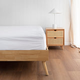 Split King Bed Tru Fit Sheet Set White