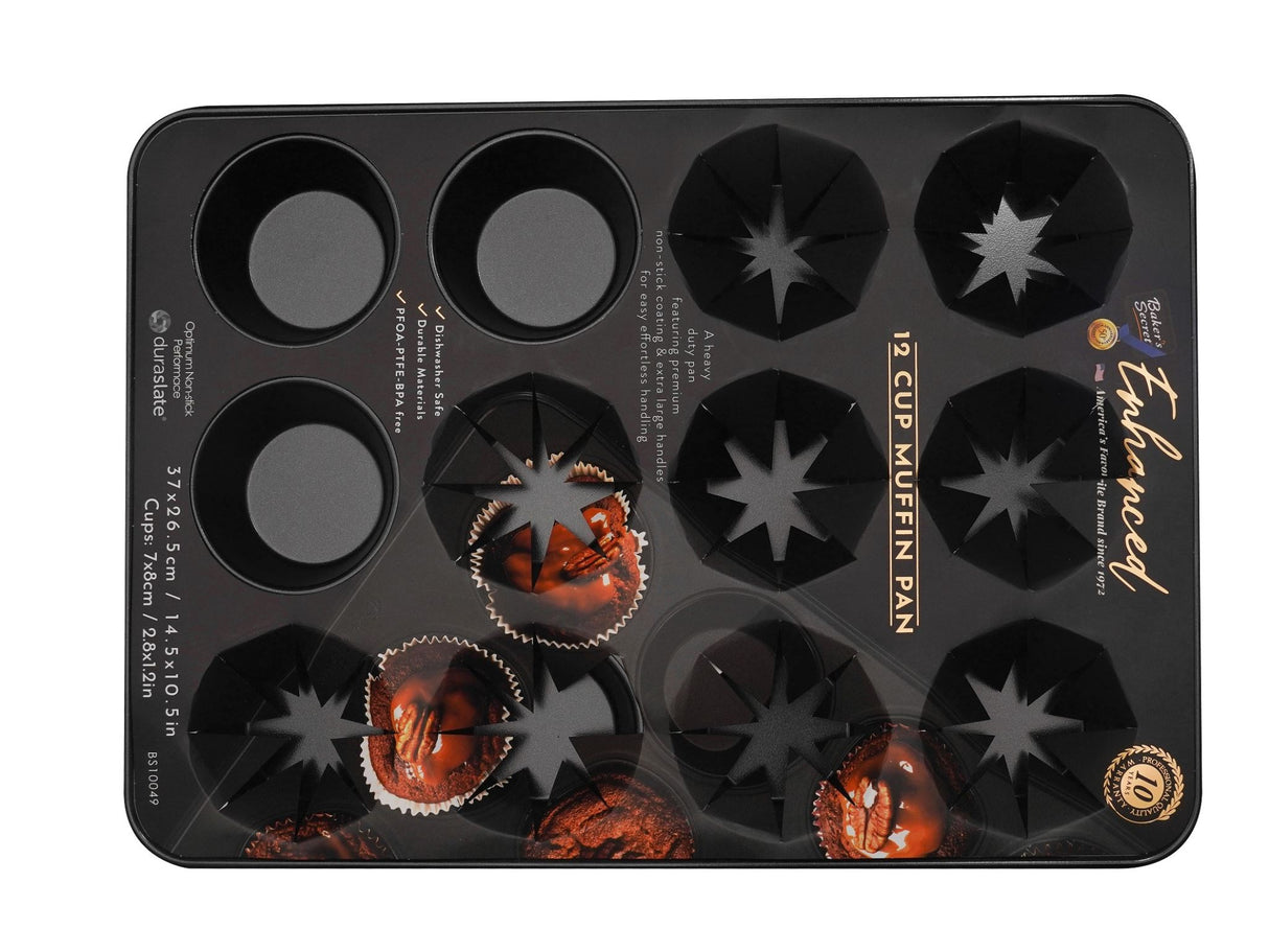 Muffin Tin - 12 Cup - Baker's Secret