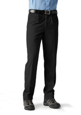 Mens Detroit Pant in Stout Black, Size 112, featuring Teflon stain resistance and flexible waistband for comfort and style.