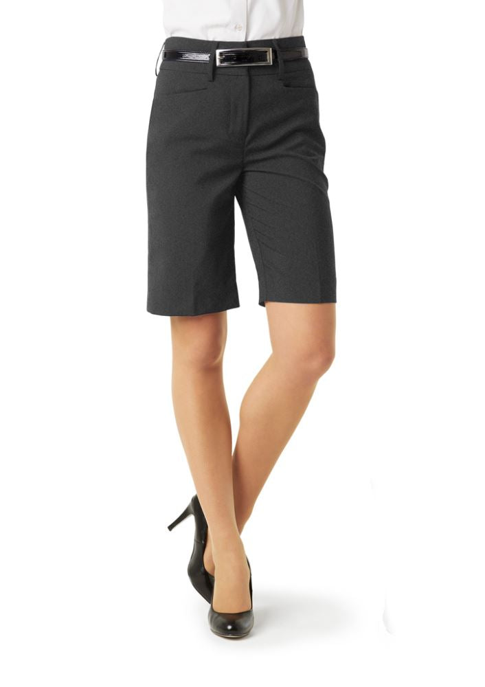 Ladies Classic Short - Charcoal - Size 6 - Biz Collection