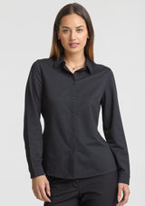 Venture Womens Long Sleeve Shirt - Denim Blue