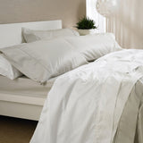 Fitted Sheet - SATEEN Linen (Super King) - BAKSANA