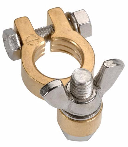 Term F/Brass Wing Nut Neg Pk1 -PROJECTA