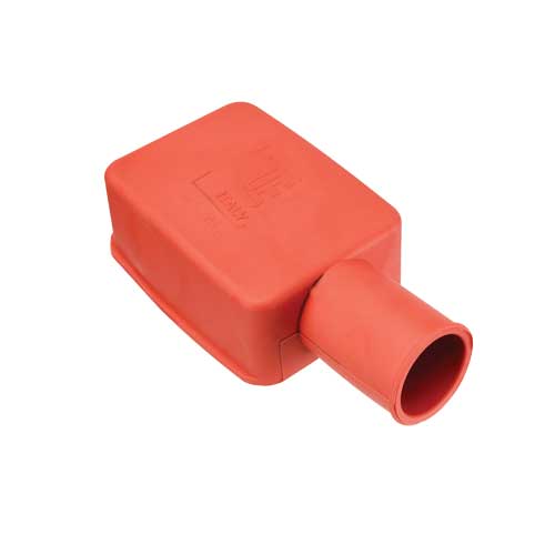 Projecta - Straight Pvc Terminal Cover RED (Pack of 10)