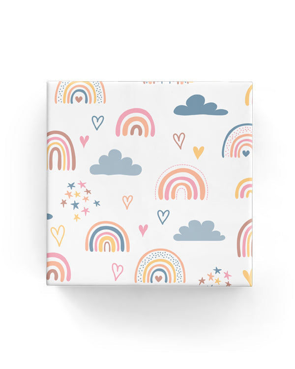 Wrap - Rainbows on Matte (60cm x 40mtrs)