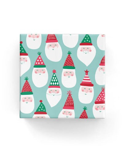 Gift Wrap - Jolly Santas