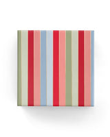 Gift Wrap - Merry Stripes (Red French Blue Pistachio)