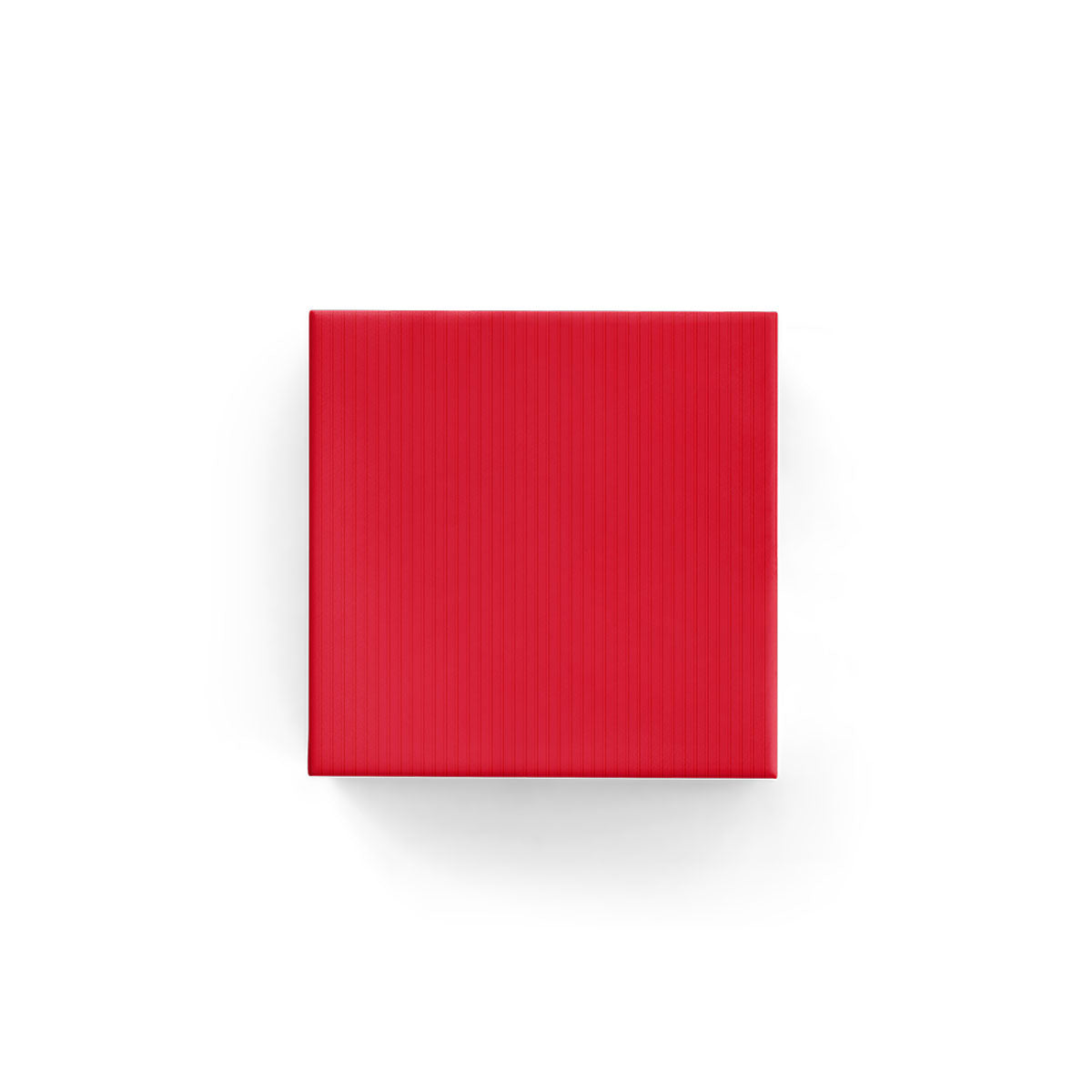 Wrapping Paper - Embossed Stripe Red Wrap