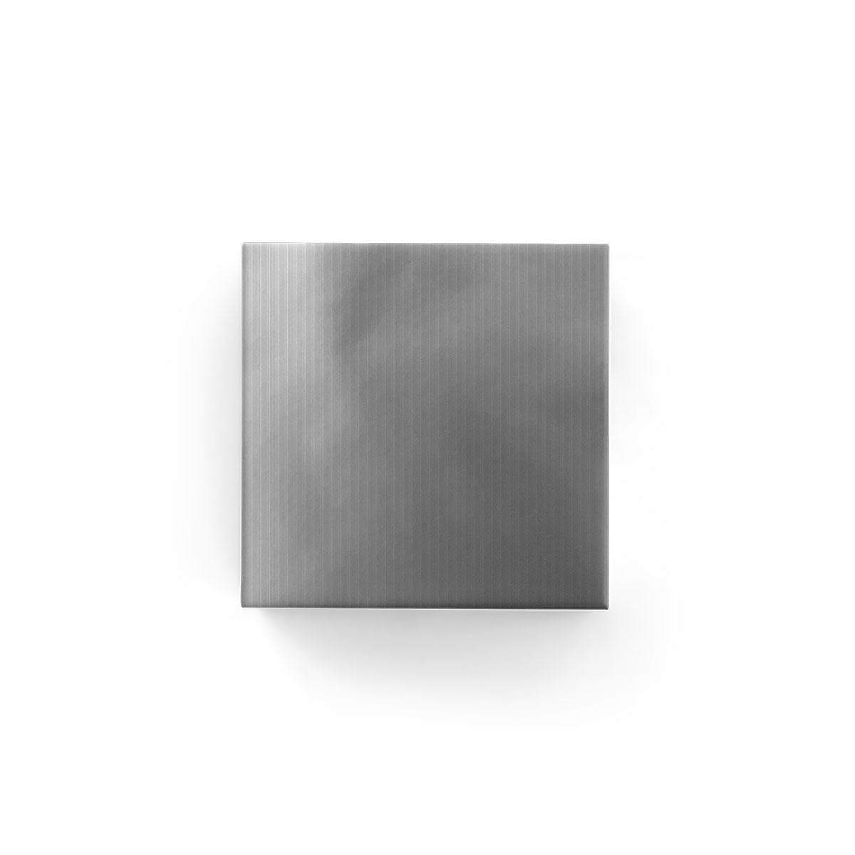 Wrapping Paper - Embossed Stripe Silver Wrap