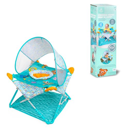 Portable Baby Activity Jumper with Canopy - Bright Starts Finding Nemo