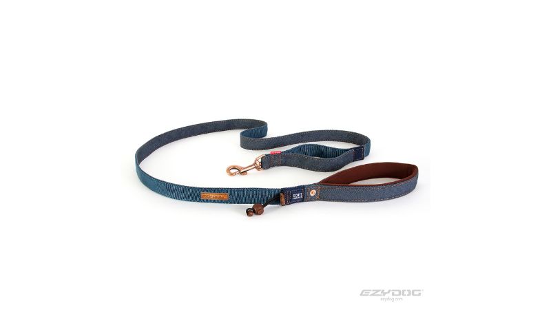 Ezy Dog Leash Soft Trainer Lite 25mm Denim