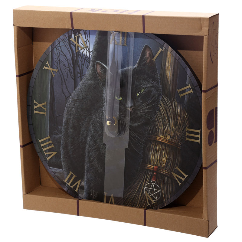 Wall Clock  - Brush With Magic- Lisa Parker