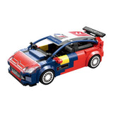 Brick Car - CADA 1:24 BRICK 2008 CITREON C4 WRC CAR