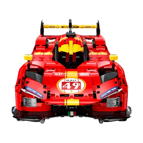 Brick Car - CADA 1:10 BLAZING FLAME  BRICK CAR
