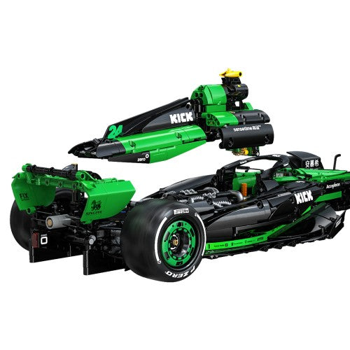Brick Car - CADA 1:8 KICK SAUBER F1 TEAM C44 2024