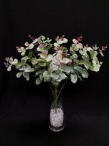 Eucalyptus Bush with Red Edges (Green / Red)