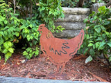 Garden Decoration - Rooster Standing (Set of 2)