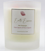 Soy Wax Candle - Crystal Pink Champagne (9.3cm)