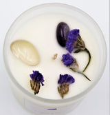 Soy Wax Candle - Crystal Lavender Vanilla (9.3cm)