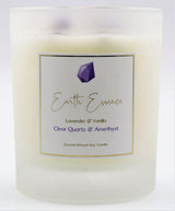 Soy Wax Candle - Crystal Lavender Vanilla (9.3cm)