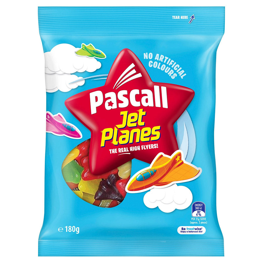 Pascall Jet Planes 180g - Pack of 18