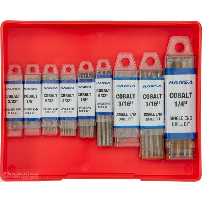 Champion 90pc Imperial Cobalt Drill Bit Assortment