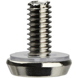 Premium 12-24 Server Rack Screws - 50 Pack - Nickel-Plated - Rust-Resistant & TAA Compliant